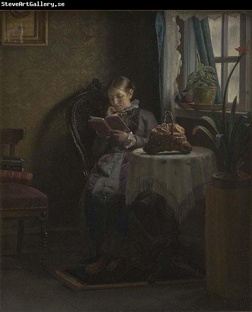 Michael Ancher Anna Ancher reading